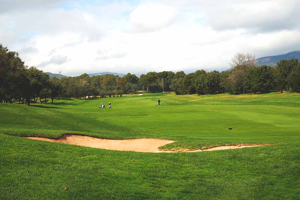 Golf El Prat for the book Adventures of a Golfnomad